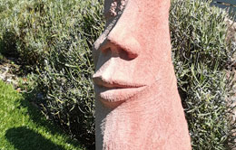 Skulptur Kopf